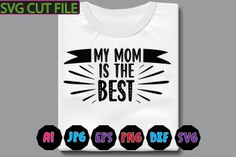 Mom You Re My Hero SVG Cut File Graphic Feast