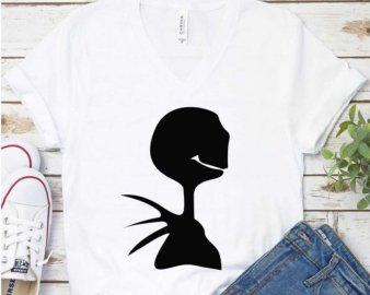 Halloween SVG, Creepy Figure Clip Art, Happy Halloween, SVG Files For Silhouette, Decals And Stickers, Cricut Files, Instant Digital Download.