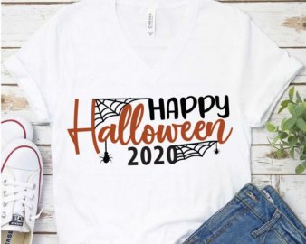 Happy Halloween 2020 SVG, Celebrating Halloween, SVG Files For Silhouette, Decals And Stickers, Cricut Files, Instant Digital Download.