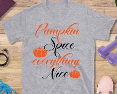 Pumpkin Spice Everything Nice SVG, Thanksgiving SVG, Autumn SVG, Happy Fall Season, Harvest festival, Pumpkin Clip Art, SVG Files For Silhouette, Decals And Stickers, Cricut Files, Instant Digital Download.