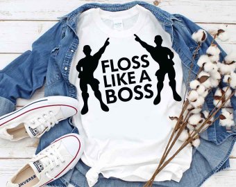 Floss Like A Boss, Clip Art, Cricut Files, Digital Download