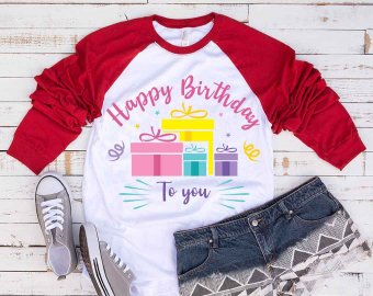 Happy Birthday To You SVG, Birthday SVG, Birthday Shirt SVG, Decals And Stickers, Cricut Files, Digital Download