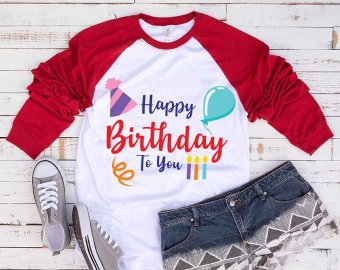 Happy Birthday To You SVG, Birthday SVG, Birthday Cake SVG, Birthday Shirt SVG, Decals And Stickers, Cricut Files, Digital Download