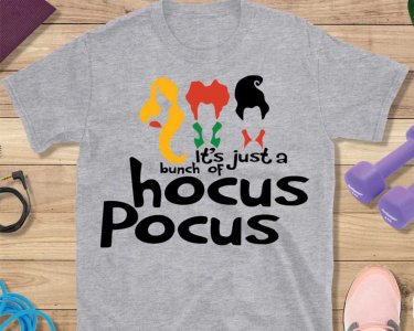 It's Just A Bunch Of Hocus Pocus SVG, Magic SVG, SVG Files For Silhouette, Decals And Stickers, Cricut Files, Instant Digital Download.