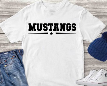 Mustangs SVG, Sports SVG, Soccer SVG, Football SVG, SVG Files For Silhouette, Decals And Stickers, Cricut Files, Instant Digital Download.