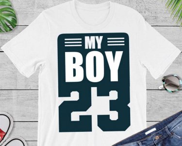 My Boy 23 SVG, Sports SVG, SVG Files For Silhouette, Decals And Stickers, Cricut Files, Instant Digital Download.
