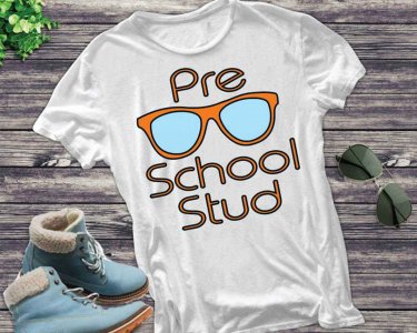 Preschool Stud SVG, Glasses SVG, Preschool SVG, SVG Files For Silhouette, Decals And Stickers, Cricut Files, Instant Digital Download.