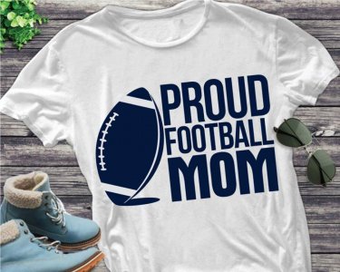Proud Football Mom SVG, Mom SVG, Sports SVG, Football Clip Art, SVG Files For Silhouette, Decals And Stickers, Cricut Files, Instant Digital Download.