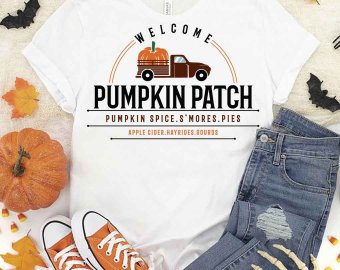 Pumpkin Patch SVG, Autumn SVG, Seasons SVG, Pumpkin SVG, Truck SVG, Tshirt Design, Decals And Stickers, Cricut Files, Digital Download