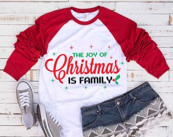 The Joy Of Christmas Is Family SVG, Merry Christmas SVG, Winter SVG, Family SVG, Modern Holiday, Tshirt Design, Decals And Stickers, Cricut Files, Digital Download