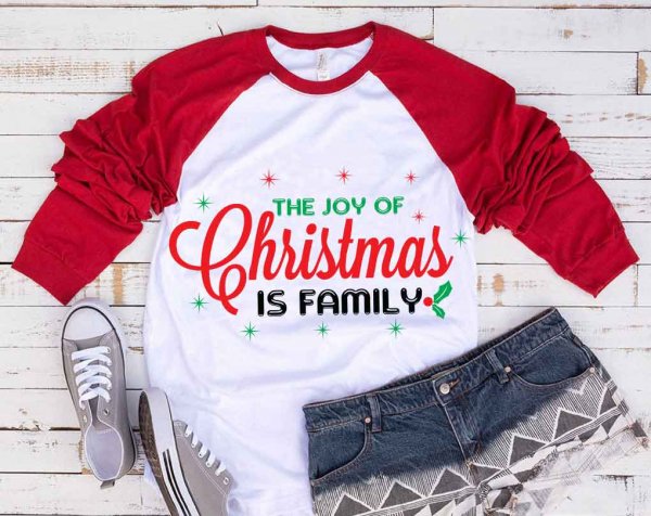 The Joy Of Christmas Is Family SVG, Merry Christmas SVG, Winter SVG
