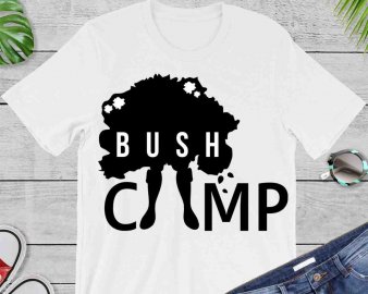 Bush Camp SVG, Christmas SVG, Clip Art, Cricut Files, Digital Download