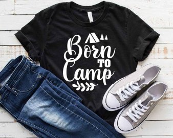 Born to camp svg, Born to camp t-shirt svg, Born to camp logo, Clip Arts, Cricut Files, Decals And Stickers, Instant Download