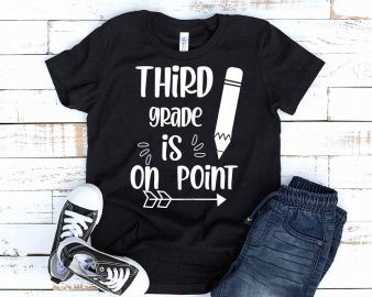 Third grade is on point png for tshirt design, Third grade is on point svg for cricut