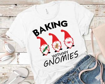 Baking with my gnomies SVG, Baking with my gnomies cut file, Baking with my gnomies clip art, Christmas svg, Gnomies svg, Cricut Files, Silhouette Files, Digital Download
