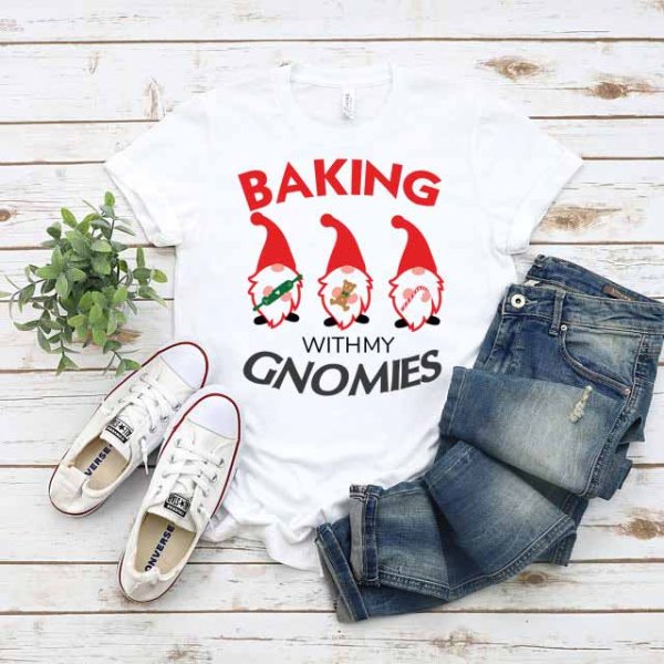 Baking with my gnomies SVG, Baking with my gnomies cut file, Baking ...