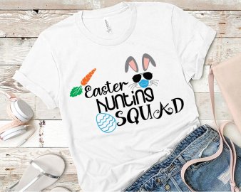 Easter hunting squad svg, Easter hunting squad cut file, Easter hunting squad clip art, Easter svg, Cricut Files, Silhouette Files, Digital Download