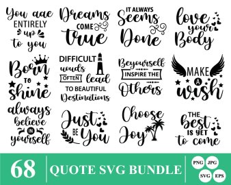 Quote Svg Bundle, A Day To Remember Svg, Grow Old With Me Svg, Never 