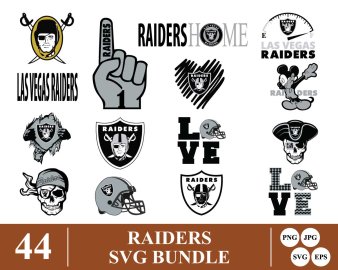 Riders SVG Bundle, For Life SVG, Girls Rider SVG, Las Vegas Raiders SVG, Decals And Stickers, Cricut Files, Instant Download