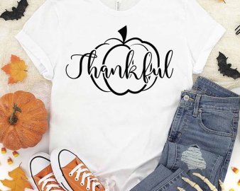 Thankful pumpkin svg, Pumpkin svg, Thankful cut file, Thankful clip art, Halloween svg, Cricut Files, Instant Download