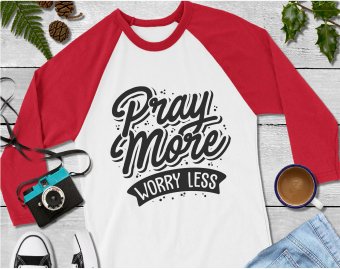 Pray more worry less SVG, Motivational SVG, SVG Files, Cricut file, Silhouette Studio files