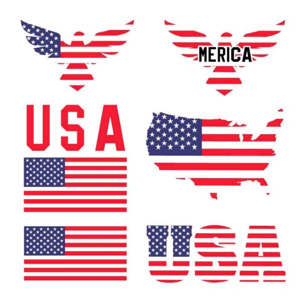 Free 4th Of July Eagle SVG Usa Flag SVG, 4th Of July SVG, Independence ...