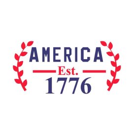 Free 4th Of July America Est 1776 SVG, 4th Of July SVG, Independence Day SVG, Cricut Files, Instant Download