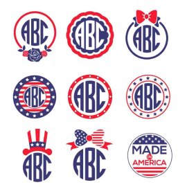 Free 4th Of July Badges SVG Usa Flag SVG, 4th Of July SVG, Independence Day SVG, Cricut Files, Instant Download