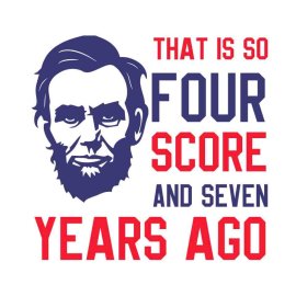 Free 4th Of July That Is So Four Score And Seven Years  Ago SVG, 4th Of July SVG, Independence Day SVG, Cricut Files, Instant Download