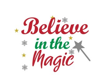 Free Believe In The Magic SVG Cut File