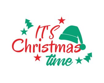 Free Its Christmas Time SVG Cut File