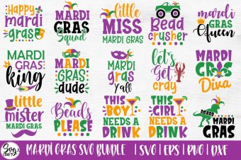Mardi Gras SVG Bundle