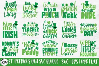 st. Patrick's day svg bundle vol-1