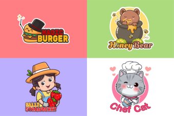 Custom logo for business, marketing kit for brand, T-shirt design, branding kit for business, photography logo