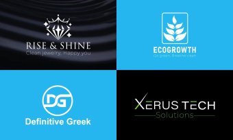 Personalized Logo with Fast and Professional Delivery, Graphic Designer with Huge Experience and Effectiveness,Custom and Unique Logo Design